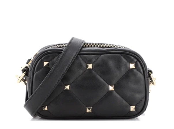 Chanel Vintage Chain Camera Bag Quilted Lambskin