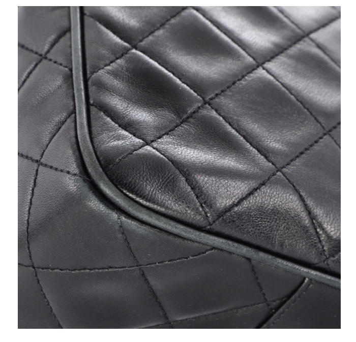 Chanel Vintage Chain Camera Bag Quilted Lambskin