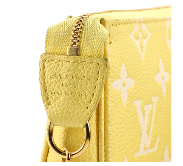 Louis Vuitton Pochette Accessoires Spring in the City Monogram Empreinte Leather Mini