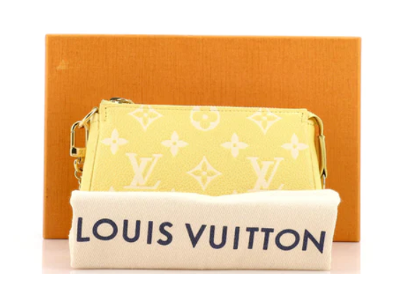 Louis Vuitton Pochette Accessoires Spring in the City Monogram Empreinte Leather Mini