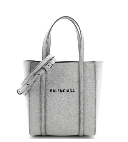 Balenciaga Everyday Tote Glitter Leather XXS