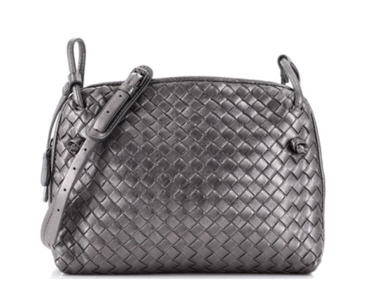 Bottega Veneta Nodini Crossbody Bag Intrecciato Nappa Small