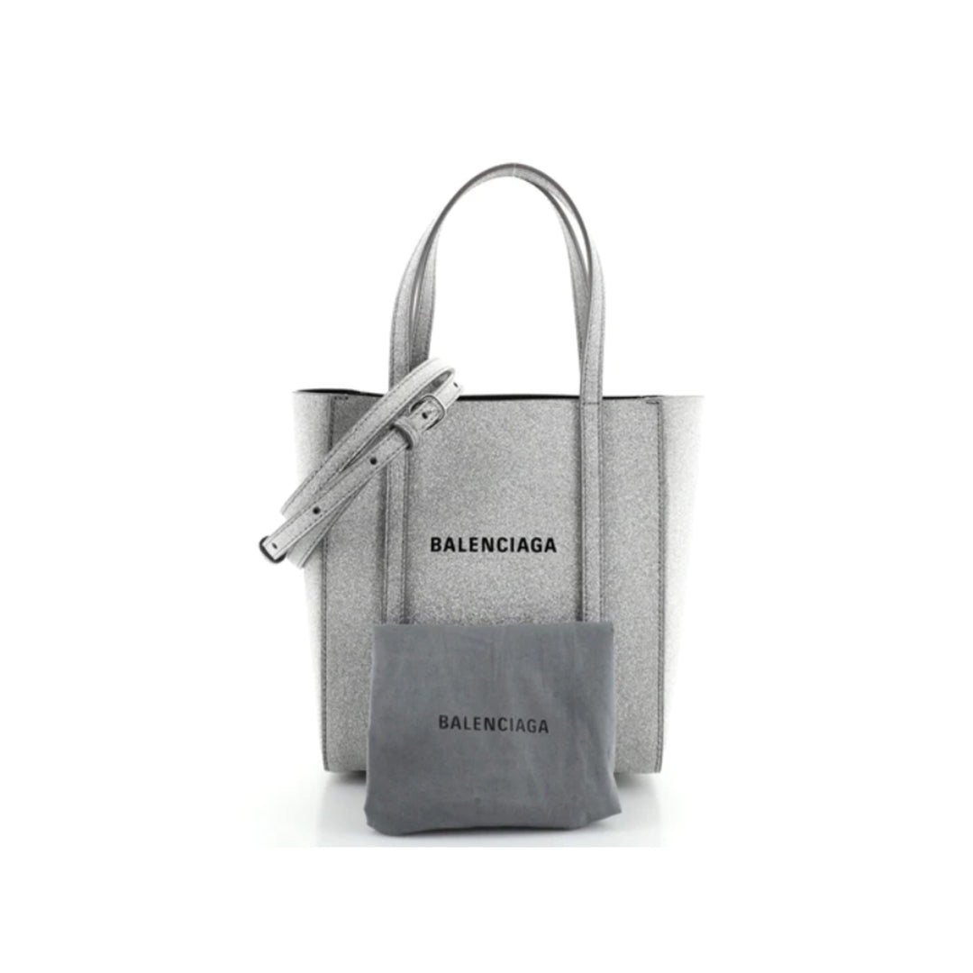 Balenciaga Everyday Tote Glitter Leather XXS