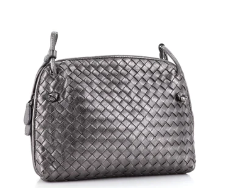 Bottega Veneta Nodini Crossbody Bag Intrecciato Nappa Small