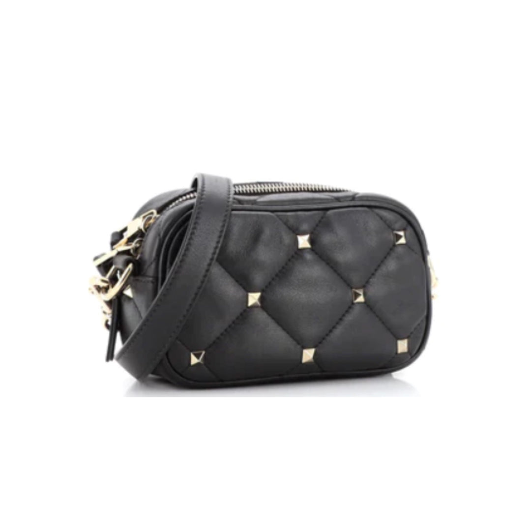Chanel Vintage Chain Camera Bag Quilted Lambskin